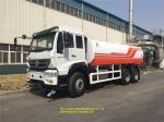 20m3 Liquid Tanker Truck 20000L Water Tank Truck With Front Flush Side Spray