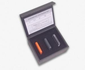 China Shore D Durometer Hardness Tester / Hardness Durometer Test Block Kit Measurement on sale