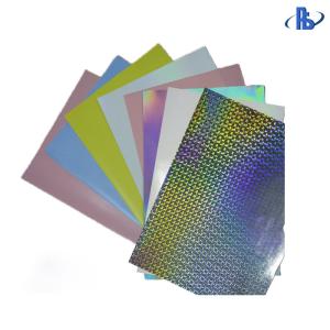 Quality Holographic Eggshell Sticker Paper For Making Ultra Destructible Vinyl Labels wholesale