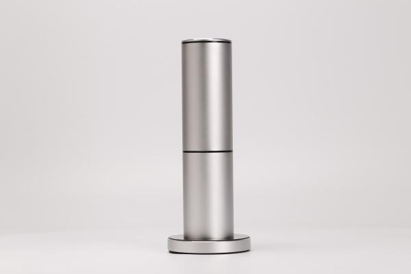 150ml Oil Bottle Small Area Metal Air Freshener Dispenser Touch Screen Black /
