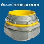 Zinc Liquid Tight Connector Straight Flexible Conduit Fittings To Box Type