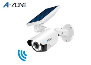 Quality Outdoor White Led Solar Security Light With Motion Detector Metal Case wholesale