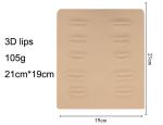 3D Silicone Eyebrow Tattoo Practice Skin For Training And Beginners