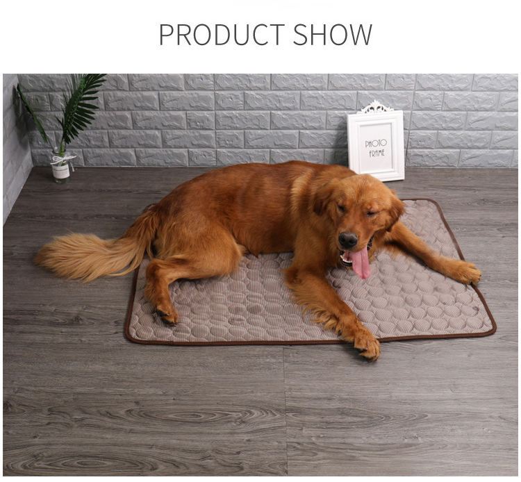 Summer Self Cooling Dog Mat XS S M L XL XXL Self Cooling Pet Pad