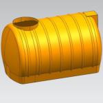 1000L Rotational Moulded Polyethylene Water Tanks 260 Gallon chemical resistance