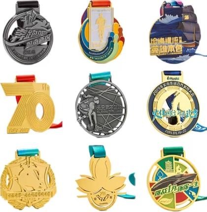 Wholesale professional 3D design cheap sports award custom medal
