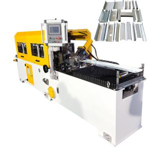 Quality Automatic Sheet Metal Roofing Machine For Steel Frame Purlin Production wholesale