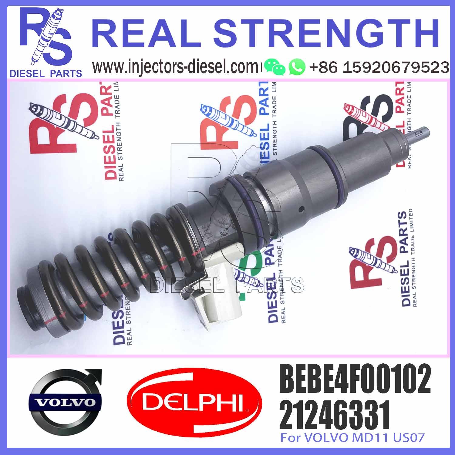 Fuel Injector 21246331 remanufacturing quality BEBE4F00001 BEBE4F00102 in stock