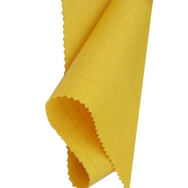 Cheap 5mm Antistatic ESD Fabrics Polyester Textile For Cleanroom Garment for sale