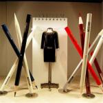 220cm Giant Pencil Fiberglass Window Display Decorations