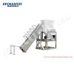 Crushing Function Commercial Block Ice Crusher Maker 100kg/min