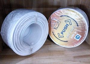 Quality SAT 501/602/703 Satellite 75 Ohm TV Cable , Flexible Coaxial Cable 75 Ohm wholesale