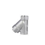Water Industrial Usage Female Thread Connector SS304 Y Type PTFE Seal Valve