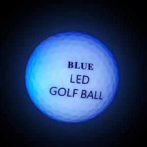 Quality blue led golf ball &amp;flashing ball wholesale