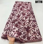 Party Wedding Dress Fabric with Customizable Color 90 Yards Brocade Jacquard