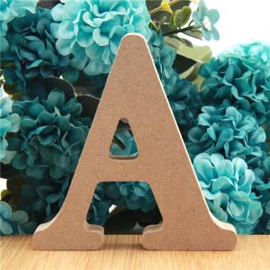 Quality Nontoxic Standing 3.94in Wooden Letters Alphabet For Wedding wholesale