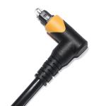 Factory Outlet Toslink Optical Fiber Audio Cable Male Black Yellow PVC 90°