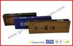 Elegant Colorful Printed E Cigarette / Cigar Gift Box , Custom Rigid Board