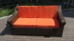 rattan sofa set