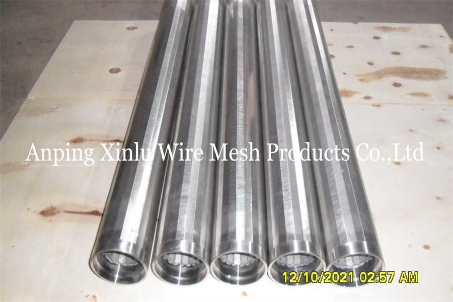 No Magnetic Sand Control Screens ERW Johnson Stainless Steel Well Screen