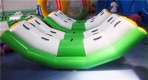 Quality Durable Red And White Water Seesaw Inflatable Water Games For 4 People wholesale