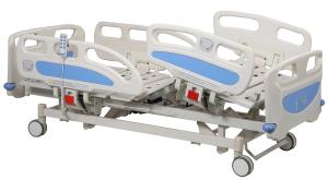 Quality Electric Medical Hospital Bed With Cold Rolled Steel Bedboards wholesale