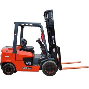 Quality Used Toyota 4WD Forklift 3 Ton 3.5 Ton Capacity Farm Construction wholesale