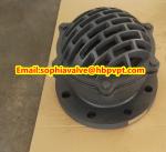 6 inch GG20 BS4504 flanged foot valve