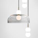 Glass Pendant Light Post-modern Pendant Lamp Bedside Living Room stairwell