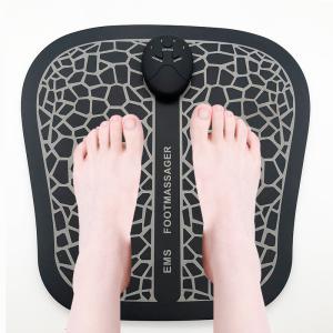 Quality Rechargeable Foot Circulation Massager , Ems Foot Massage Pad 6 Mode 10 Intensity wholesale