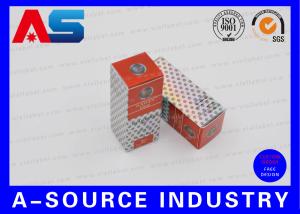 Quality Medicine Custom Printed Boxes Pharmaceutical Vial Boxes Hologram With Labels wholesale