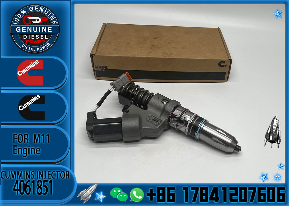 OEM quality Brand New Diesel Common Rail Fuel Injector Assembly 4903084 3087772 4061851 for C ummins QSM11 M11 ISM11 Eng