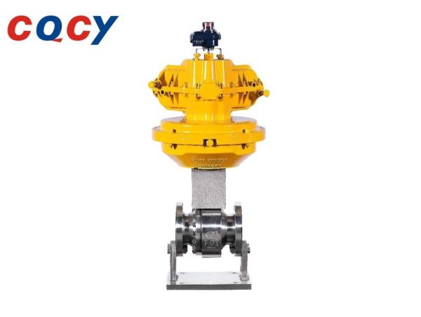 R400 High Frequency Ball Valve Cut Off The Ball Valve Wear Resistance Butterfly