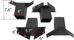 Heavy Duty Tree Stand Brackets Deer Stand Hunting Blinds Shooting Shack Bracket