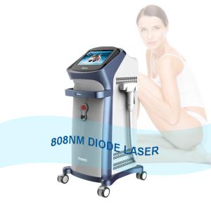 Quality 500W Bikini 808nm Diode Laser Hair Removal Machine Facial Hair Permanent Treatment wholesale