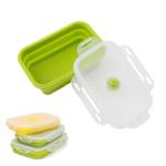 Food Warmer Heated Womens Food Rubber Storage Silicone Folding Lunch Box