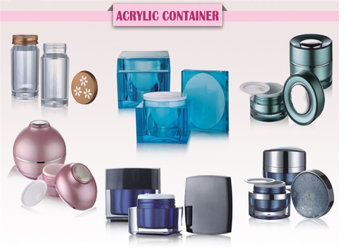 Wholesale Elegant Violet Empty Drum Shape Cosmetic Cream Jar Acrylic Cosmetic Jars Face Cream Containers For Skincare
