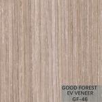 Apricot Silver Wood Veneer Wallpaper Engineered Vertical Grain