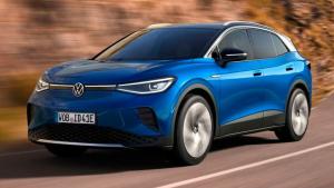 Quality 607km Long Range EV Cars Compact SUV Volk Swagen Id 4X 160km/h wholesale
