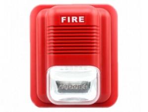 Quality 112DB Security House Alarm Siren 76 Times Per Minute Flash Rate Fire Alarm wholesale