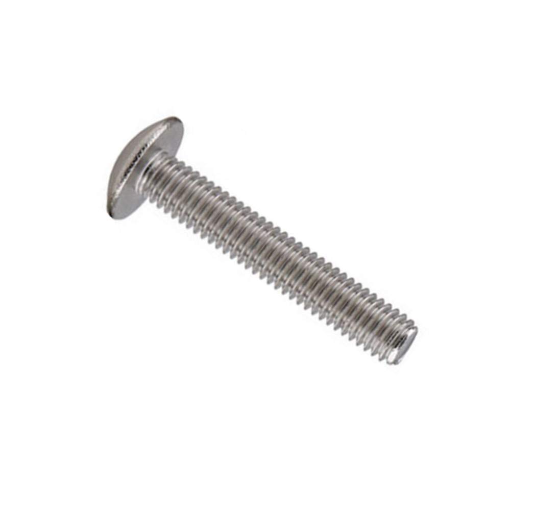 Steel Pan Head Machine Screws Bolts M3 M4 M5 M6 M8 M10 M12 1/4 5/16 3/8 1/2 for 8-32 x 3/4 Inch Drawer Knobs Pull Handle