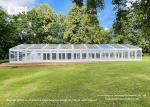 200-500 People Marquee Clear Roof Outdoor Transparent Wedding Tent For Luxury