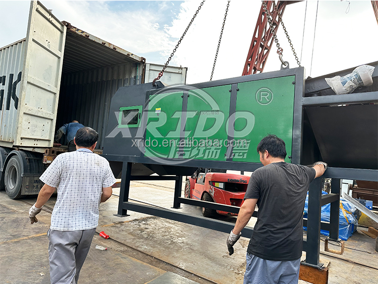 900-1100kg/Day Non Ferrous Metal Separator Sorting Eddy Current Separator Aluminium