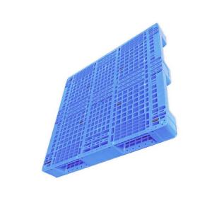 Quality 110x110 Blue 13.8Kg Heavy Duty Plastic Pallet HDPE Logistics Transportation wholesale