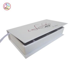 Quality Personalized White Fancy Paper Gift Box , High End Packaging Boxes wholesale
