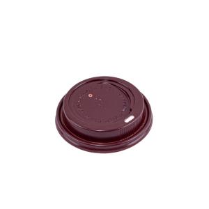 Quality OEM Plastic Material Paper Cup Lids With Embossing Stamping Printing wholesale