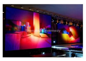 Quality HD 6mm Pixel Indoor Concert LED Screen Rental RGB Display With AVI WMV MP4 Formats wholesale