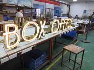 Quality Pantone / RAL Front Lit Channel Letter Sign 12mm 50000 Hours Lifetime wholesale