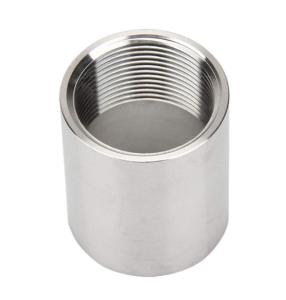 Quality 1/2 Inch NPT Female Threaded Coupling , SS304 Pipe Fitting Coupling wholesale