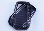 Glossy Black Twill Nissan Carbon Fiber Car Key Case